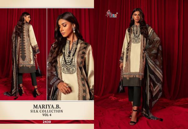 Shree Mariya B Silk Collection 4 Silk Pakistani Salwar Kameez